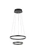 Люстра Orblaze 2 rings 400 black №0 в Санкт-Петербурге