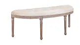 Оттоманка Onora Velvet Beige №1 в Санкт-Петербурге