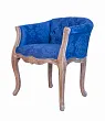 Низкое кресло ретро Kandy Blue №3 в Санкт-Петербурге