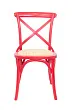 Стул ретро Cross Back Red №0 в Санкт-Петербурге