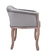 Двухместный дизайнерский диван Kandy Double Grey Velvet №2