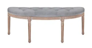 стильные Оттоманка Onora Velvet Gray в Санкт-Петербурге