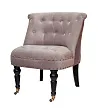 Низкое кресло Aviana Taupe Velvet №1 в Санкт-Петербурге