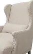 Мягкое полукресло с подлокотниками Agon Beige №4 в Санкт-Петербурге