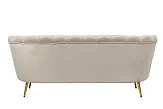 Диван ракушка для гостиниц Pearl Triple Taupe №3 в Санкт-Петербурге
