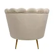 Низкое кресло ракушка Pearl Taupe №3 в Санкт-Петербурге