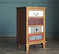 Тумба "Гуашь (Gouache)" арт M10529ETG/1, разноцветная №3