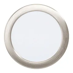 заказать 99154 Светодиодный встраиваемый светильник FUEVA 5, 10,5W (LED), ?166, ET26, 1350lm, 4000K, сталь, никель в Санкт-Петербурге
