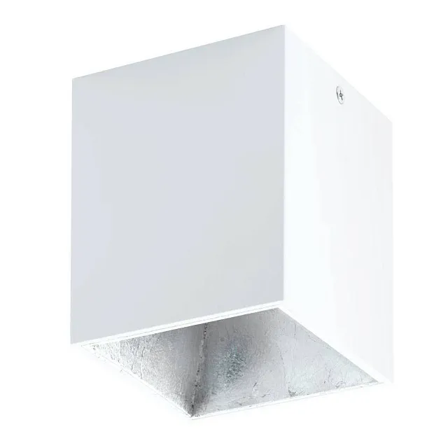 94499 Светодиодный потолочный светильник POLASSO, 1х3,3W (LED), 100X100, белый, серебряный в Санкт-Петербурге 94499 Светодиодный потолочный светильник POLASSO, 1х3,3W (LED), 100X100, белый, серебряный
