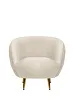 Мягкое кресло Small Benee Beige №1