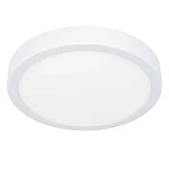 купить 900654 Накладной светильник FUEVA 5, 17W (LED), 3000K, IP44, ?210, сталь, белый / пластик, белый в интернет-магазине в Санкт-Петербурге