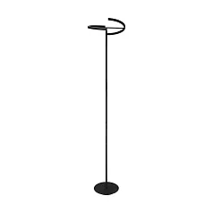 901972 Светодиодный торшер CASTELPOTO, 2X8,8W(LED), 3000K, 2000lm, сталь, черный, белый на заказ в интернет-магазине в Санкт-Петербурге