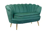 Дизайнерский двухместный диван Pearl Double Green V2 №1