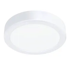 заказать 900582 Накладной светильник диммируемый FUEVA 5, 11W (LED), 3000K, ?160, сталь, белый / пластик, белый в интернет-магазине в Санкт-Петербурге