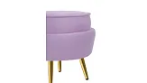 Кресло с пуфом ракушка Pearl Purple №7 в Санкт-Петербурге