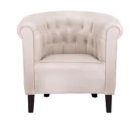 купить красивое Низкое кресло Swaun Beige Velvet в Санкт-Петербурге