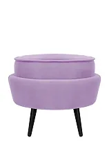 красивые Пуф Pearl Adorn Purple на черных ножках в интернет-магазине в Санкт-Петербурге