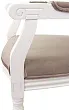 Мягкий стул с подлокотниками Volker Arm Taupe №4