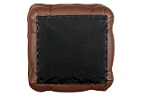 Дизайнерский пуф Amrit Light Brown Leather №4