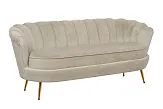 Диван ракушка для гостиниц Pearl Triple Taupe №1 в Санкт-Петербурге