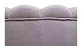Кресло с пуфом ракушка Pearl Grey №3 в Санкт-Петербурге