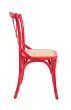 Стул ретро Cross Back Red №1 в Санкт-Петербурге