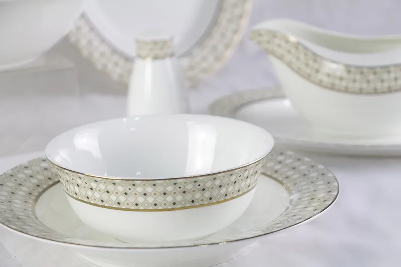 Посуда из костяного фарфора Diela 26 Pcs Dinner Set в Санкт-Петербурге