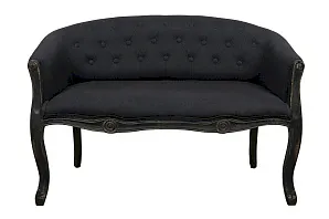 заказать Двухместный дизайнерский диван Kandy Double Black Old в Санкт-Петербурге