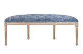 Оттоманка Onora Velvet Blue №3 в Санкт-Петербурге
