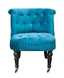 Низкое кресло Aviana Blue Velvet №0 в Санкт-Петербурге