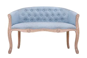 купить Дизайнерский двухместный диван Kandy Double Light Blue в интернет-магазине в Санкт-Петербурге