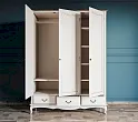 Шкаф "Леонтина (Leontina)" для одежды трехстворчатый с ящиками арт ST9327KR/3 №2