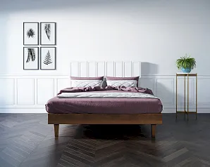 красивые Кровать "Андерсен (Andersen)" 160х200 см арт AN160WH в Санкт-Петербурге