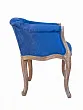 Низкое кресло ретро Kandy Blue №1 в Санкт-Петербурге