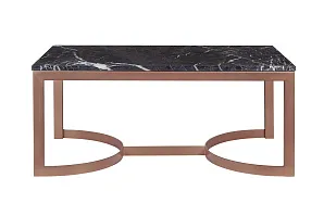 Журнальный столик прямоугольный Aron Marble-Cu на заказ в интернет-магазине в Санкт-Петербурге