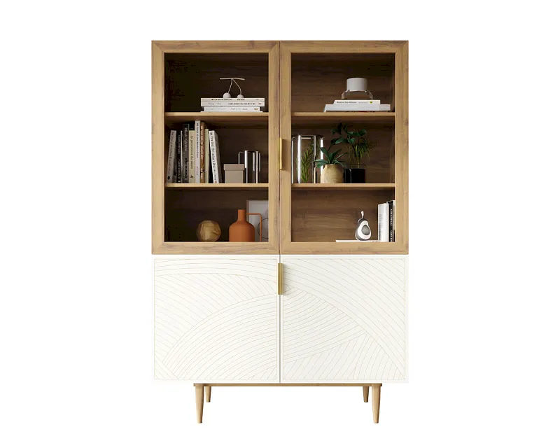 Буфет с двумя дверками "Лайн (Line)" LN11/GR1/beige в Санкт-Петербурге Буфет с двумя дверками "Лайн (Line)" LN11/GR1/beige