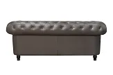 Диван из коричневой кожи Chesterfield Brown Leather 2S №3