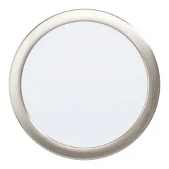 красивые 99155 Светодиодный встраиваемый светильник FUEVA 5, 17W (LED), ?216, ET26, 2100lm, 4000K, сталь, никель в интернет-магазине в Санкт-Петербурге