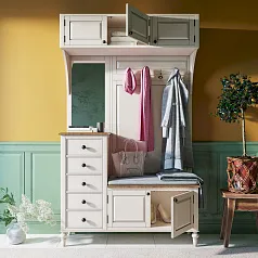 купить красивый Прихожая "Одри (Odri)" с ящиками арт od2125L в Санкт-Петербурге