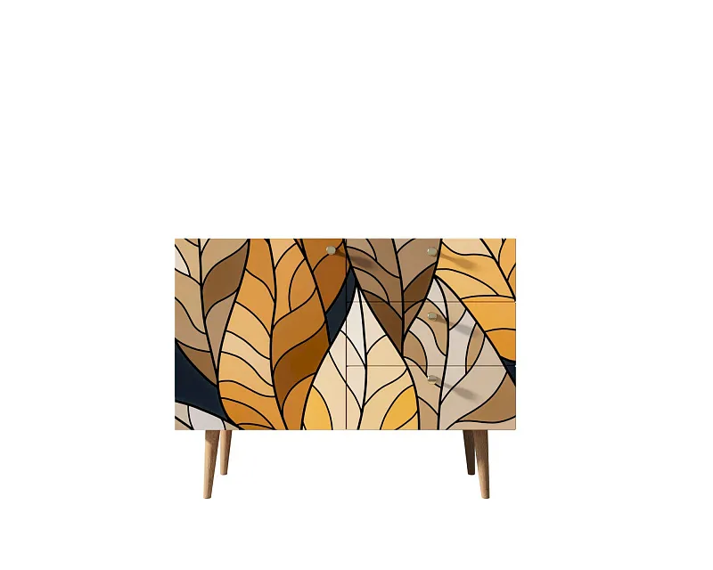 Комод "Бербер (Berber)" три ящика и дверка 08 принт арт BB34/Print_08 в Санкт-Петербурге Комод "Бербер (Berber)" три ящика и дверка 08 принт арт BB34/Print_08
