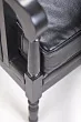 Классическое американское кресло Colin Black Leather №4 в Санкт-Петербурге