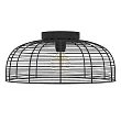 43896 Потолочная люстра RINROE, 1х40W (E27), H200, ?450, сталь, черный №3