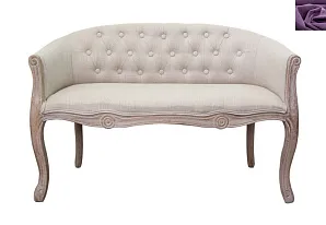 фото Дизайнерский двухместный диван Kandy Double Mocca цвет фиолетовый в Санкт-Петербурге
