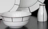 Посуда из костяного фарфора Flavour 26 Pcs Dinner Set №1