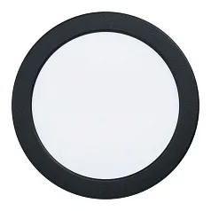 стильные 99158 Светодиодный встраиваемый светильник FUEVA 5, 10,5W (LED), ?166, ET26, 1350lm, 4000K, сталь, черный/ в Санкт-Петербурге