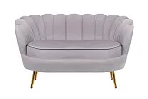 Диван ракушка Pearl Double Grey №0