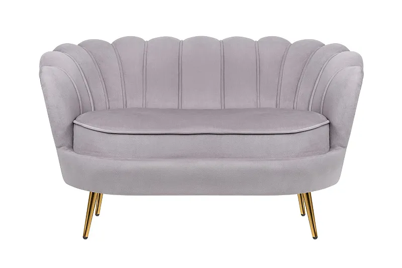 Диван ракушка Pearl Double Grey