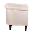 Низкое кресло Swaun Beige Velvet №2 в Санкт-Петербурге