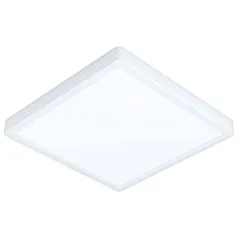 фото 99268 Светодиодный накладной светильник FUEVA 5, 20,5W (LED), 285х285, H28, 2400lm, 3000K, IP44, сталь в Санкт-Петербурге
