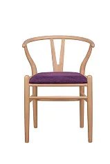 Стул ретро Wishbone Purple в Санкт-Петербурге